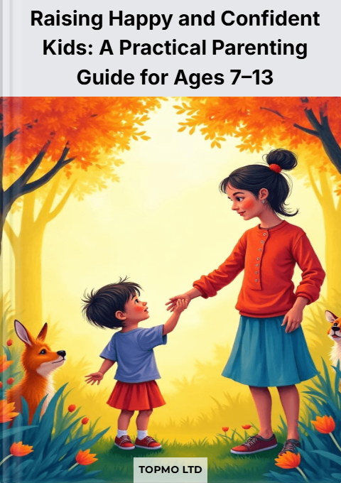Raising Happy and Confident Kids: A Practical Parenting Guide for Ages 7–13